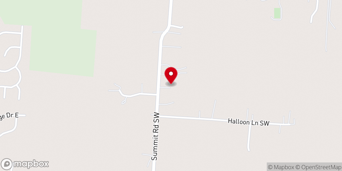 Map showing location of New Life Tabernacle Ministries