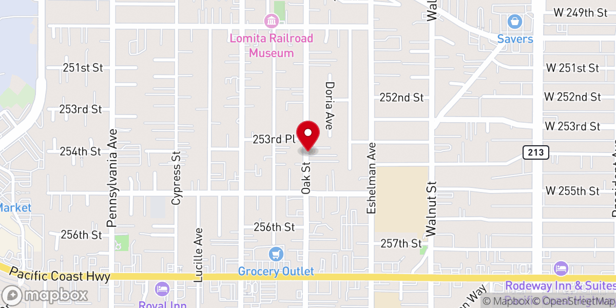 Map showing location of Kings Way Community Church