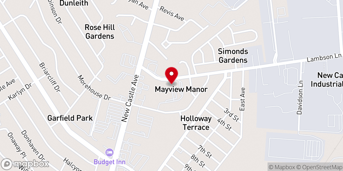 Map showing location of Celebrating Lifes Moments & Memories Chapel