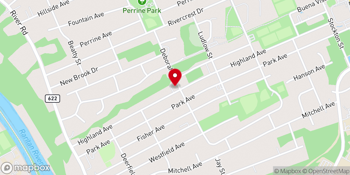 Map showing location of Church of Christ