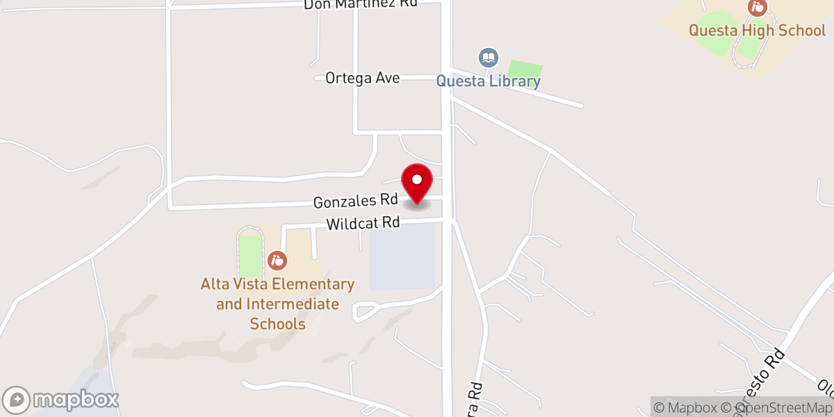 Map showing location of Freedom Center Church