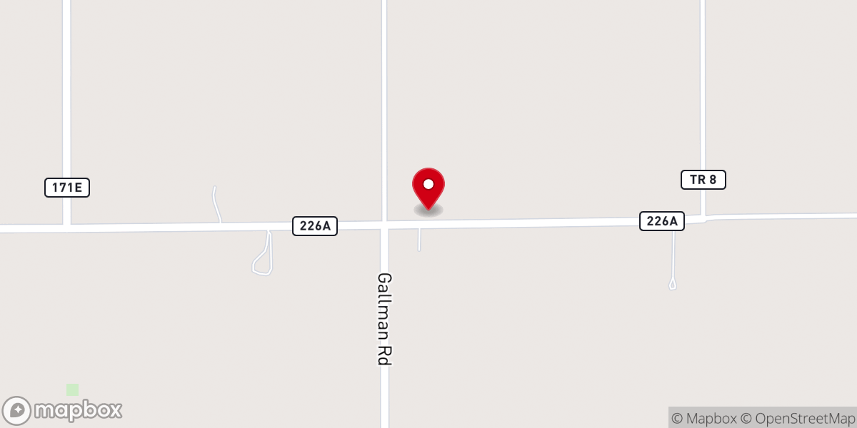 Map showing location of Ross Church