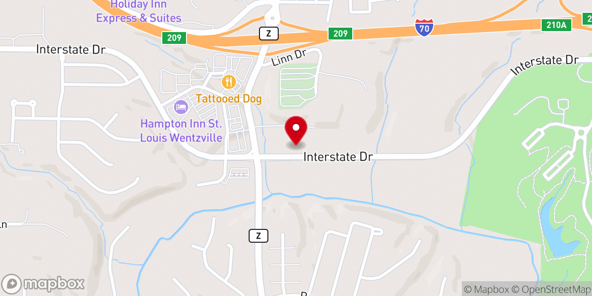Map showing location of Urshan University Inc