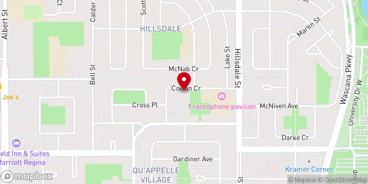Map showing location of St Anne's Parish