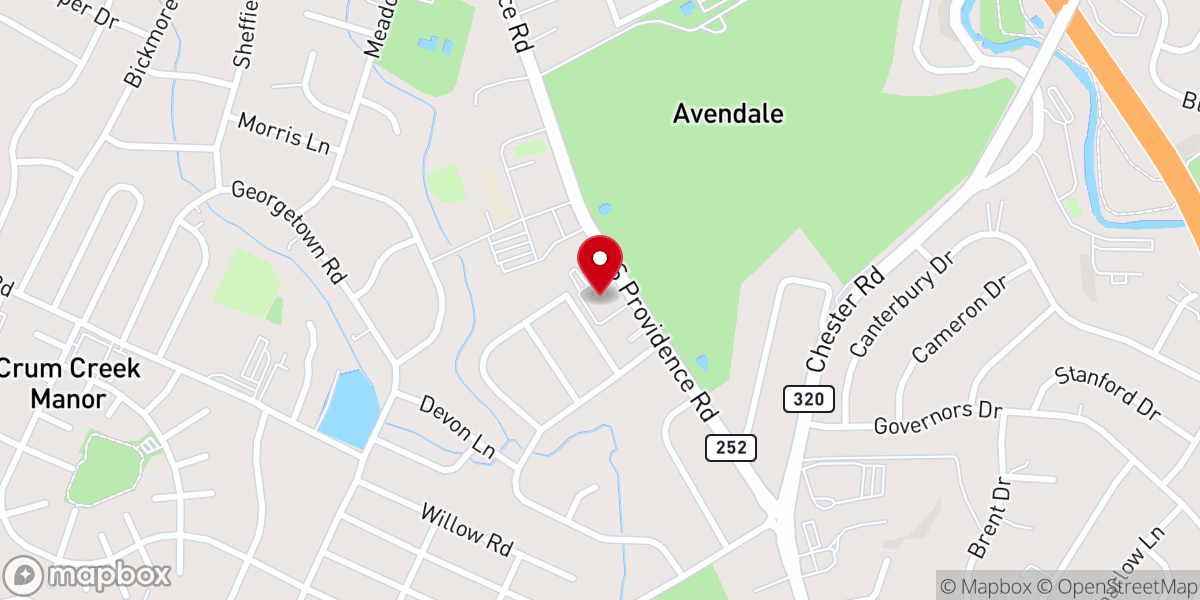 Map showing location of Grace Bible Fellowship Church