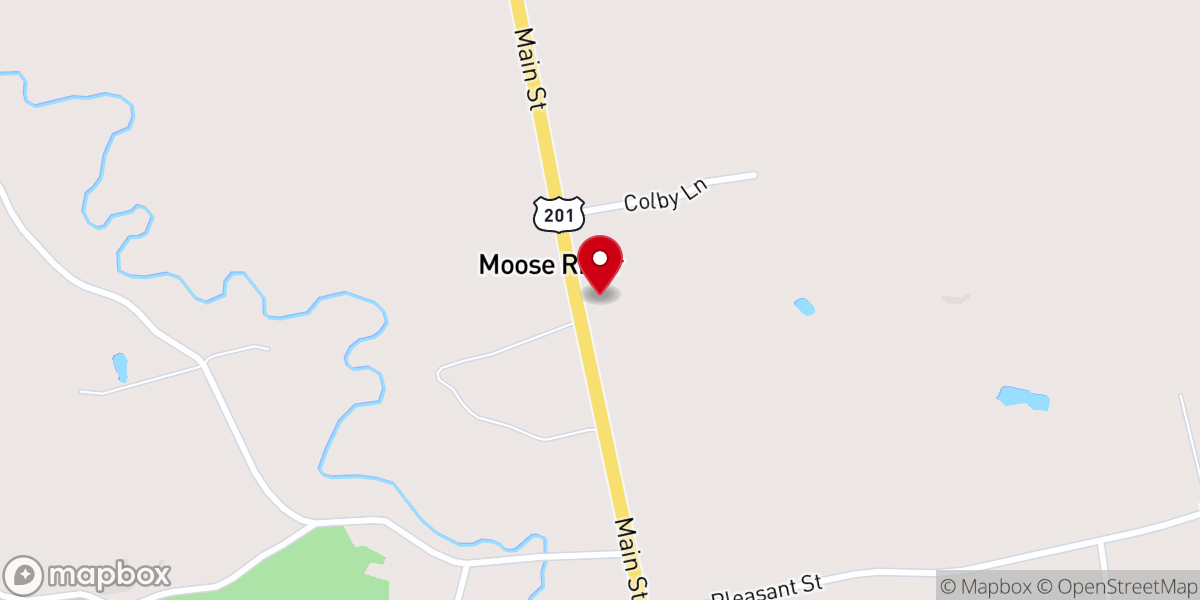 Map showing location of First Baptist Church