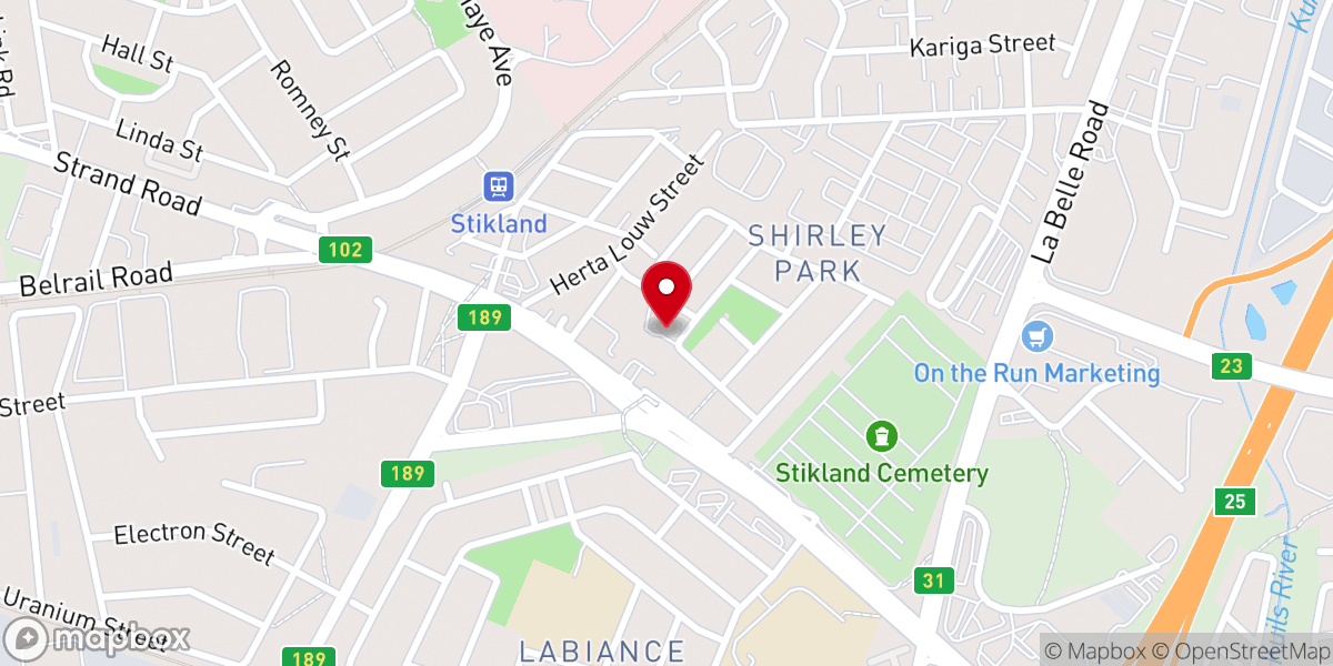 Map showing location of The Love Church International