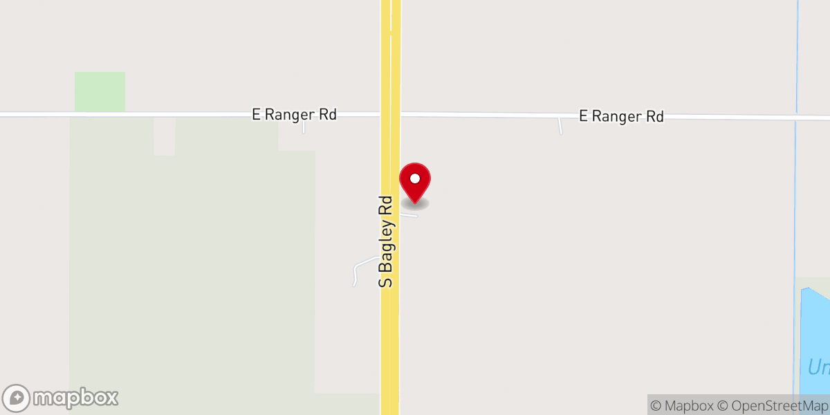 Map showing location of Bethel Chapel