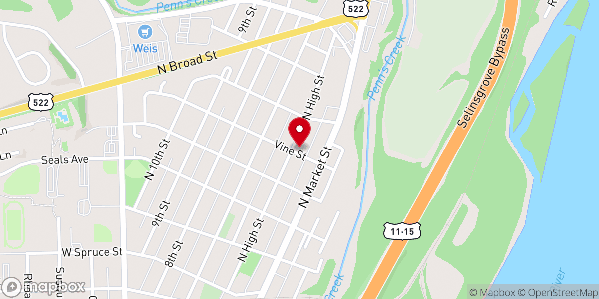 Map showing location of Iglesia De Dios Pentecostal M.I. Nuevo Pacto
