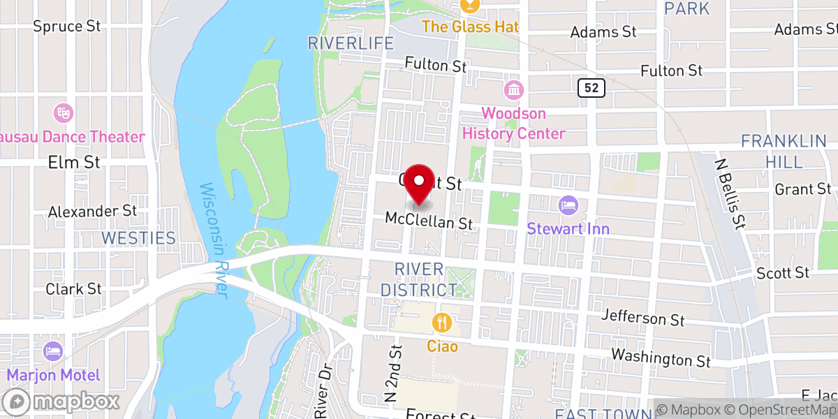 Map showing location of Church of the Resurrection Catholic Church