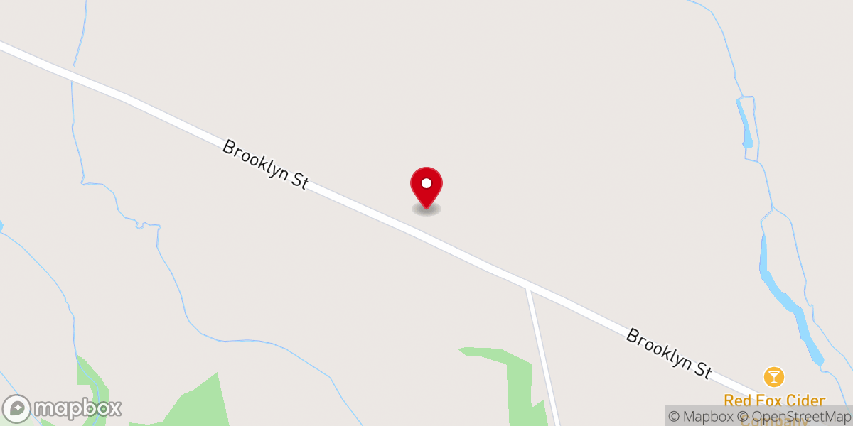 Map showing location of Bethel Mennonite Church