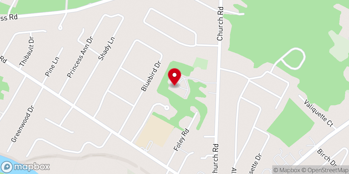 Map showing location of Holy Cross Senior Housing