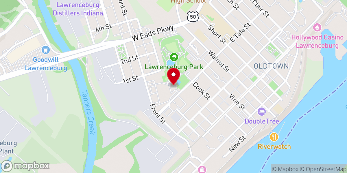 Map showing location of Harvest City Church
