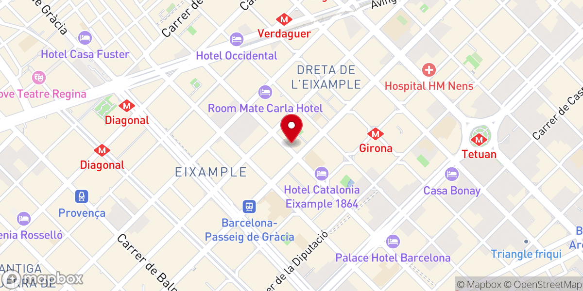 Map showing location of Church of immaculation