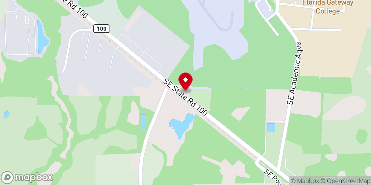 Map showing location of Bethlehem Baptist Church