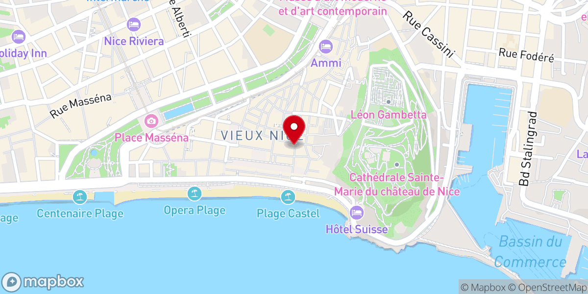 Map showing location of Église Sainte Rita - Église de l'Annonciation
