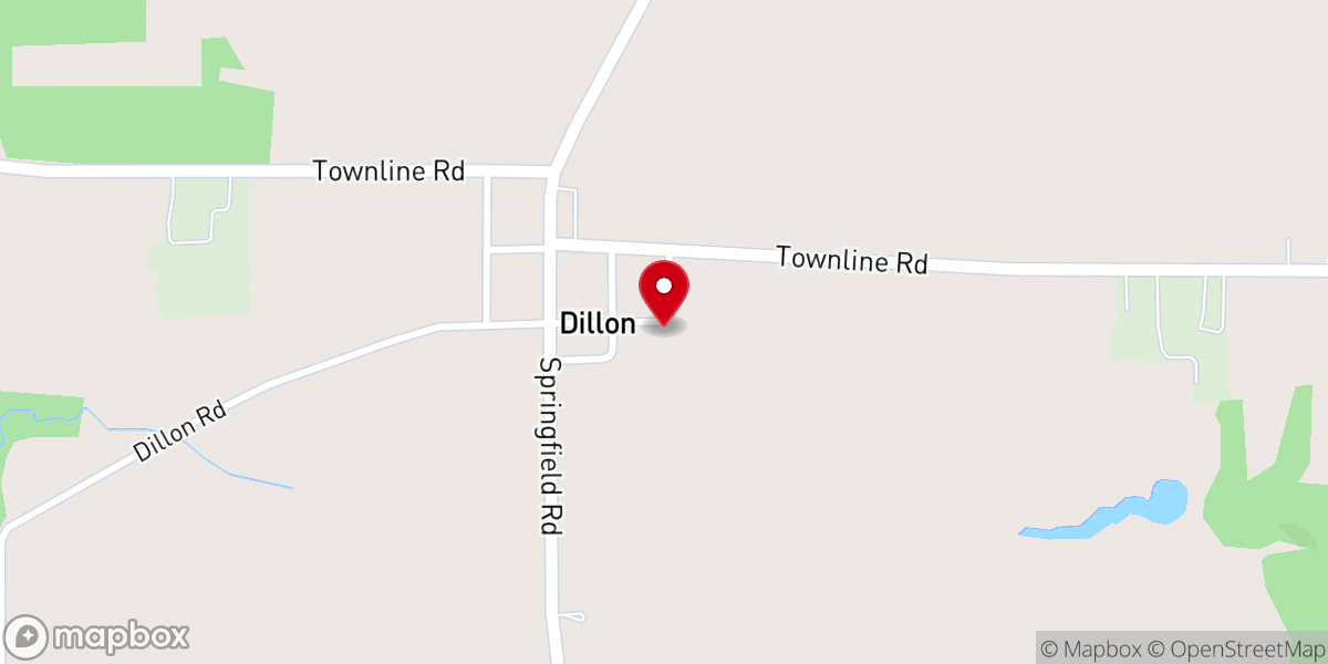 Map showing location of New Hope Fellowship