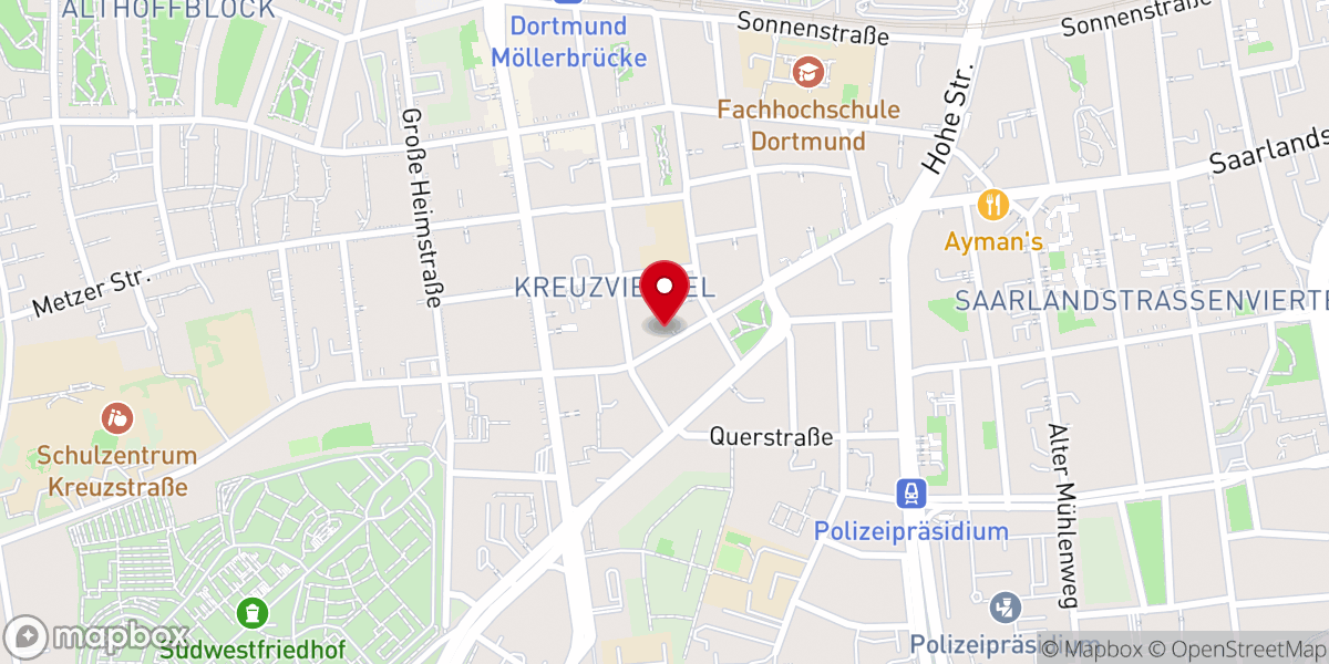 Map showing location of Kath. Kirchengemeinde Hl. Kreuz