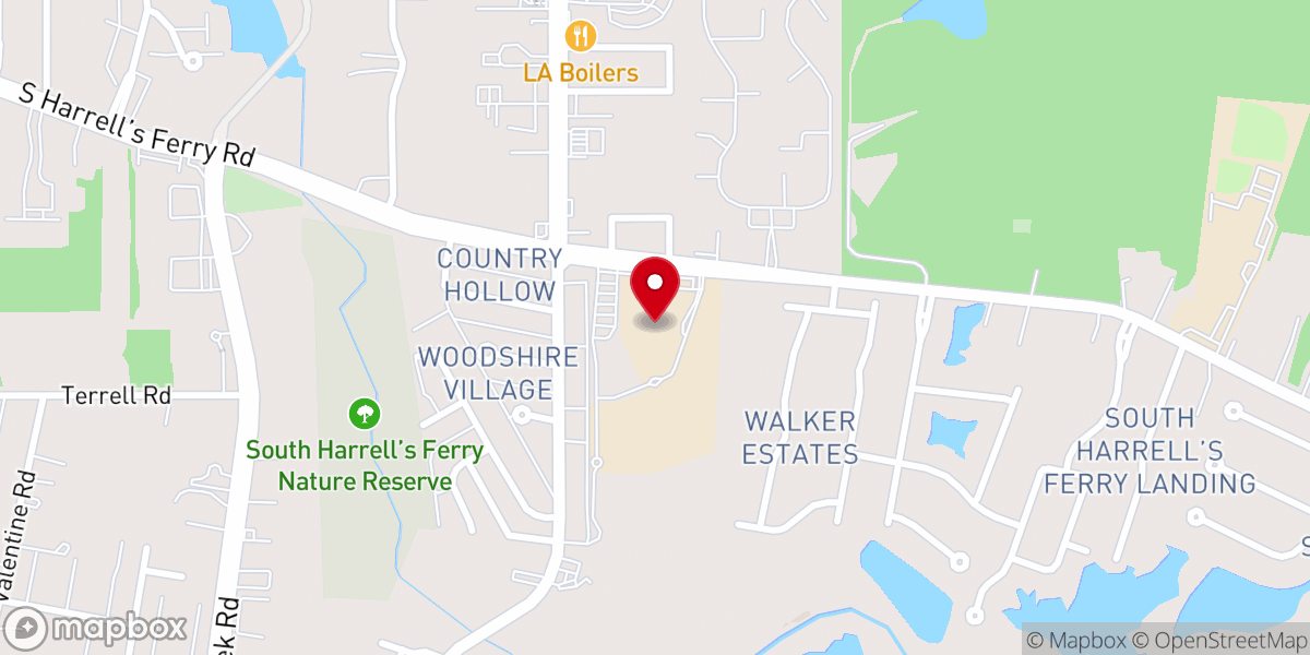 Map showing location of St. Jean Vianney Catholic School