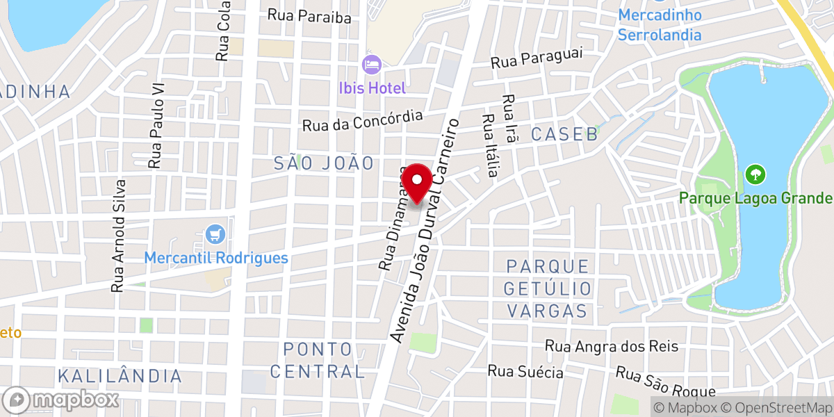 Map showing location of Aprisco