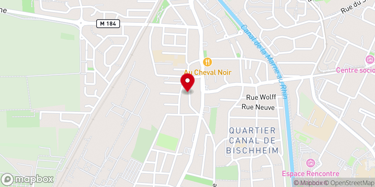Map showing location of Eglise protestante de la Réconciliation