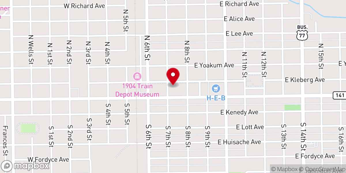 Map showing location of Charms And More