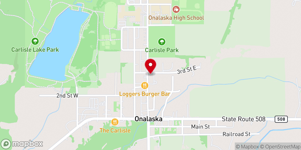 Map showing location of Community Presbyterian Church