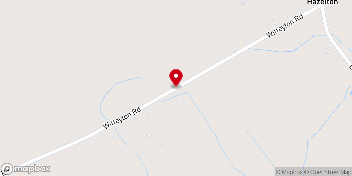 Map showing location of Savages Church