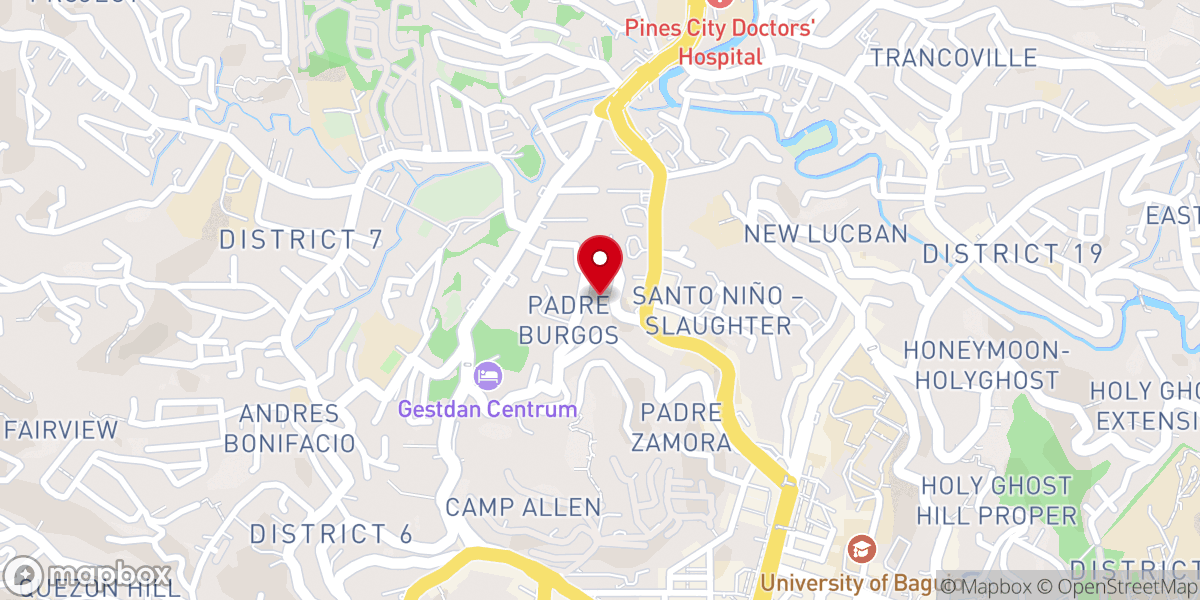 Map showing location of UNITED PENTECOSTAL CHURCH
