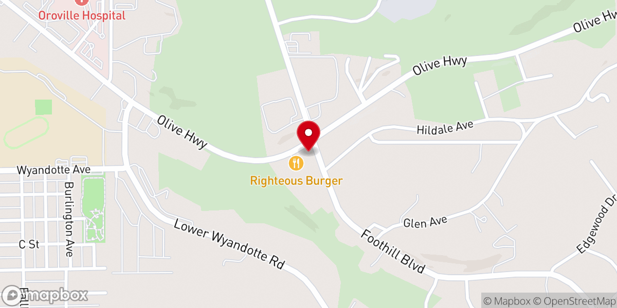 Map showing location of Scheer Memorial Chapel