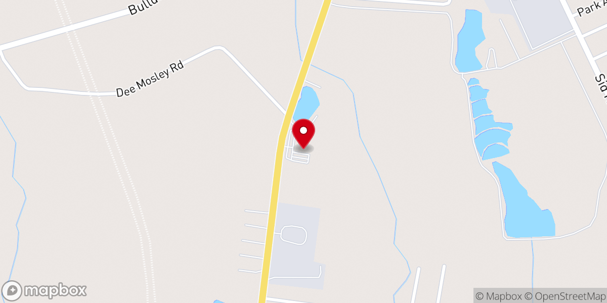 Map showing location of Oasis Church of God - Food Distribution Center