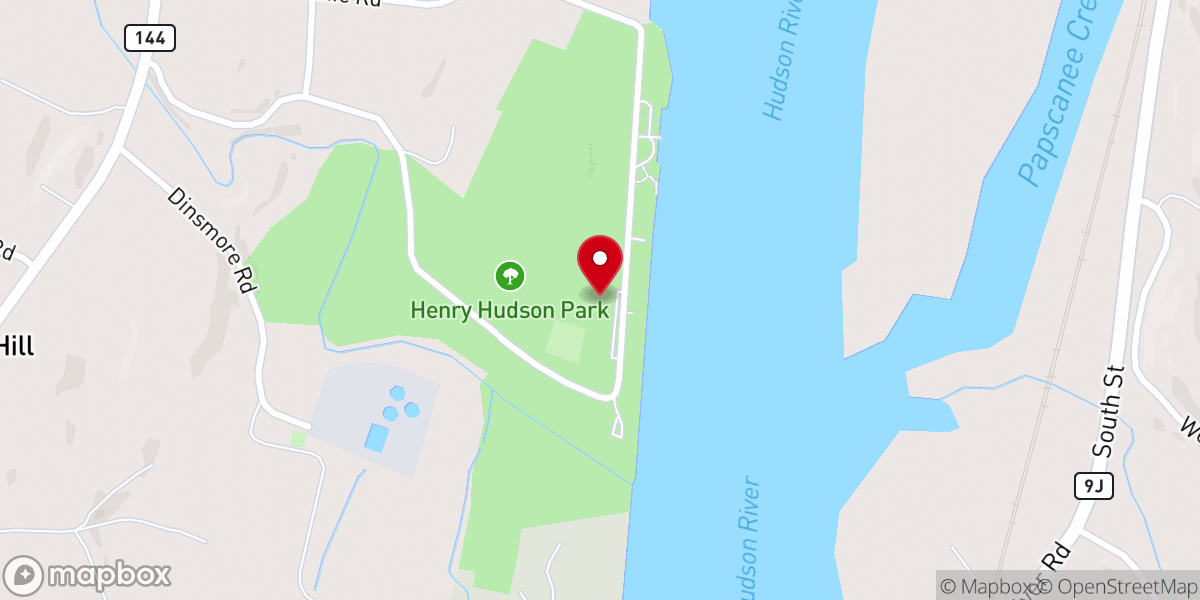 Map showing location of Henry Hudson Park