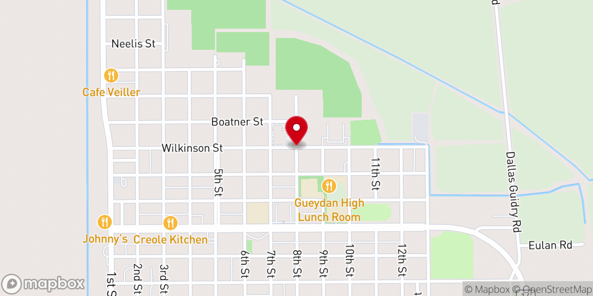 Map showing location of Spirit Flow Ministries