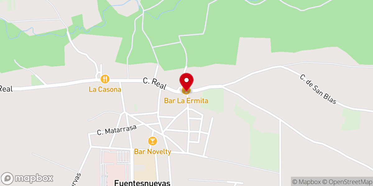 Map showing location of Ermita del Divino Cristo