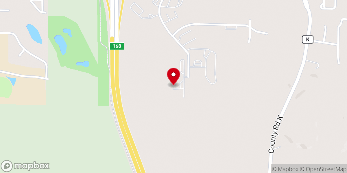 Map showing location of Immanuel-Trinity Lutheran Church