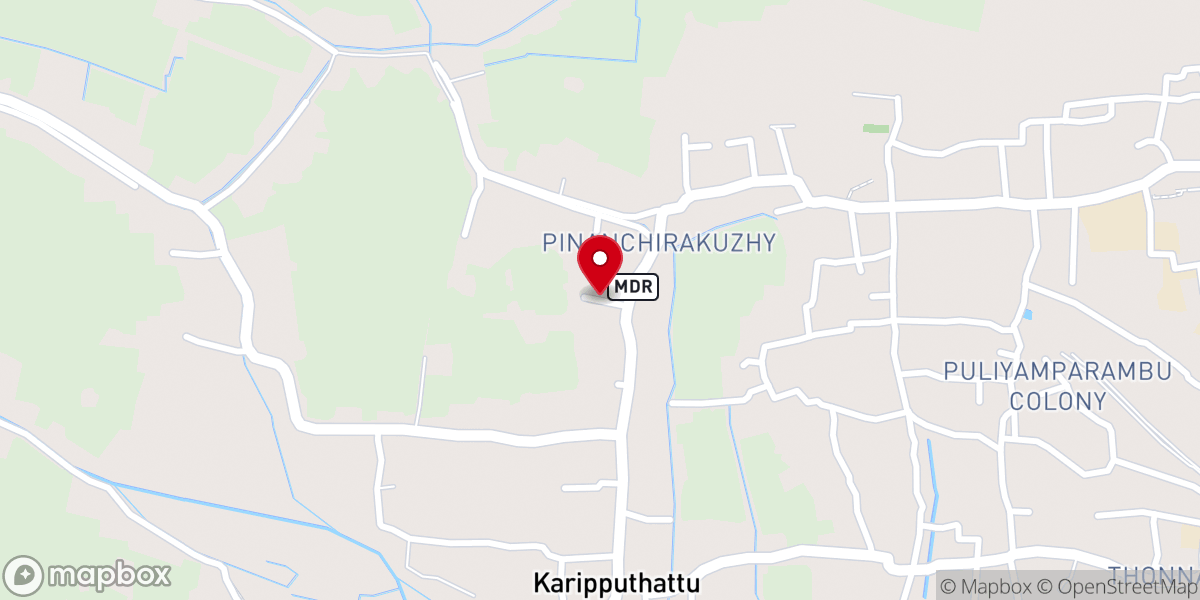 Map showing location of The pentecostal mission arppukkara