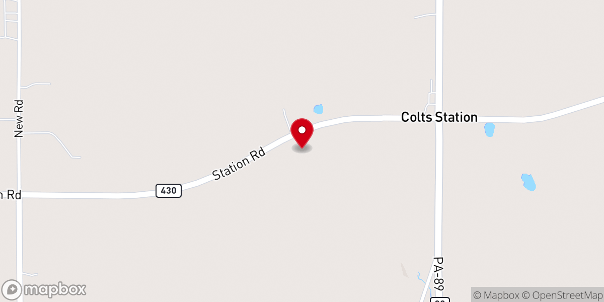 Map showing location of North Coast Christian Fellowship Ministry Center