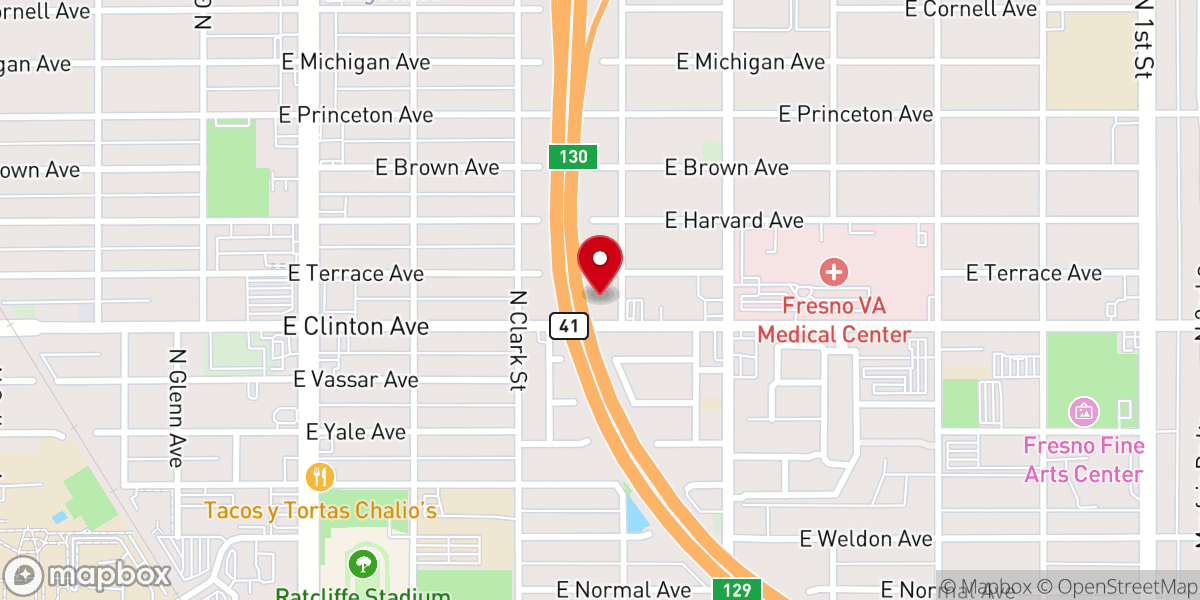 Map showing location of Saint Pauls United Methodist Church