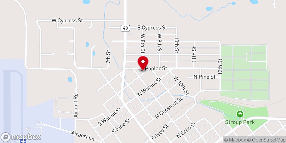 Map showing location of Capitol Heights Baptist Church