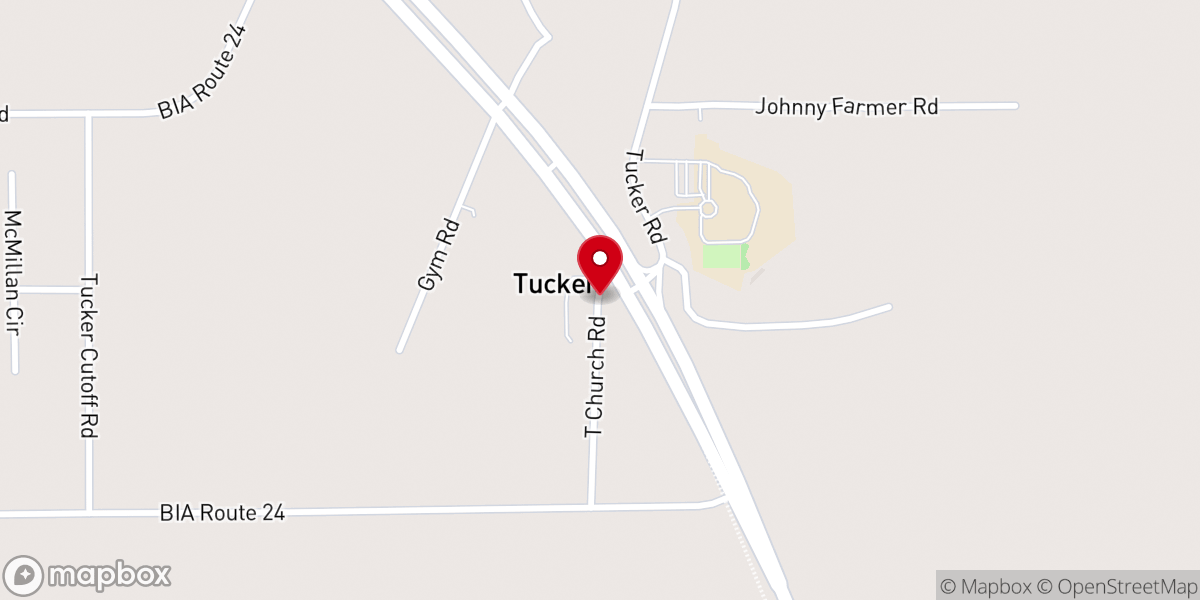 Map showing location of Holy Rosary Sisters Convent