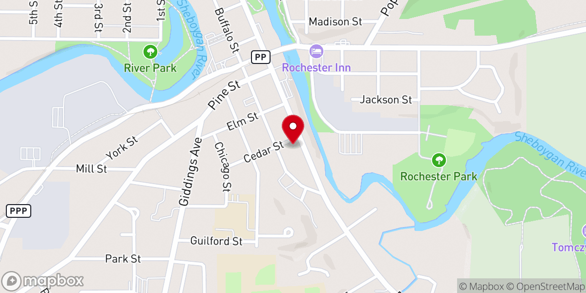 Map showing location of Word of Grace Community Church Life Center