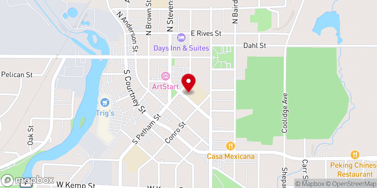 Map showing location of Nativity Catholic School
