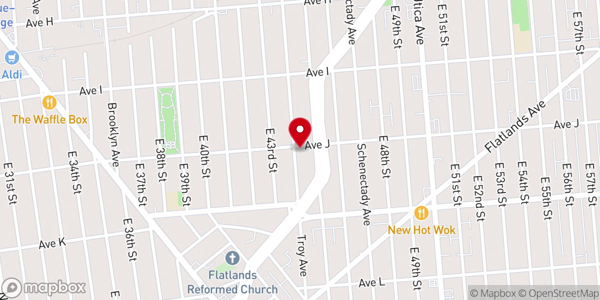 Map showing location of Yahweh's Grace Temple