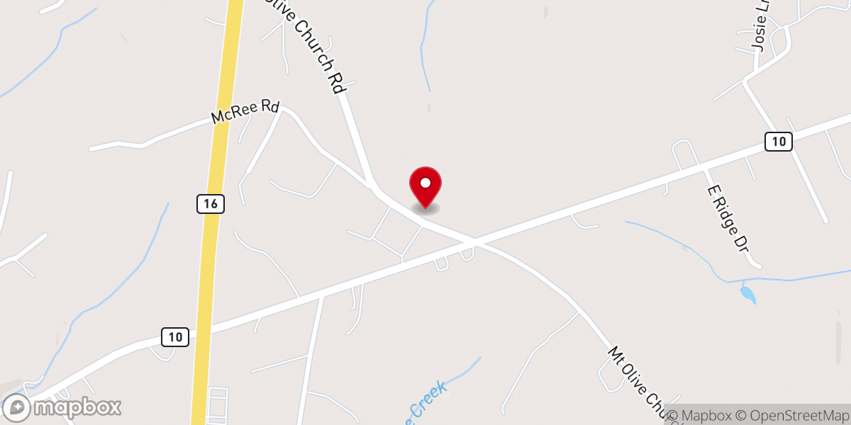 Map showing location of Trinity Hmong Lutheran Mission, LCMS