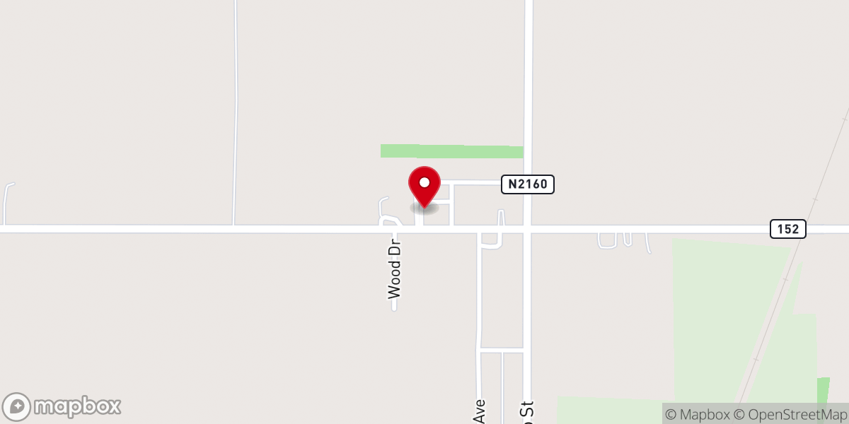 Map showing location of Plains Avenue Church of Christ