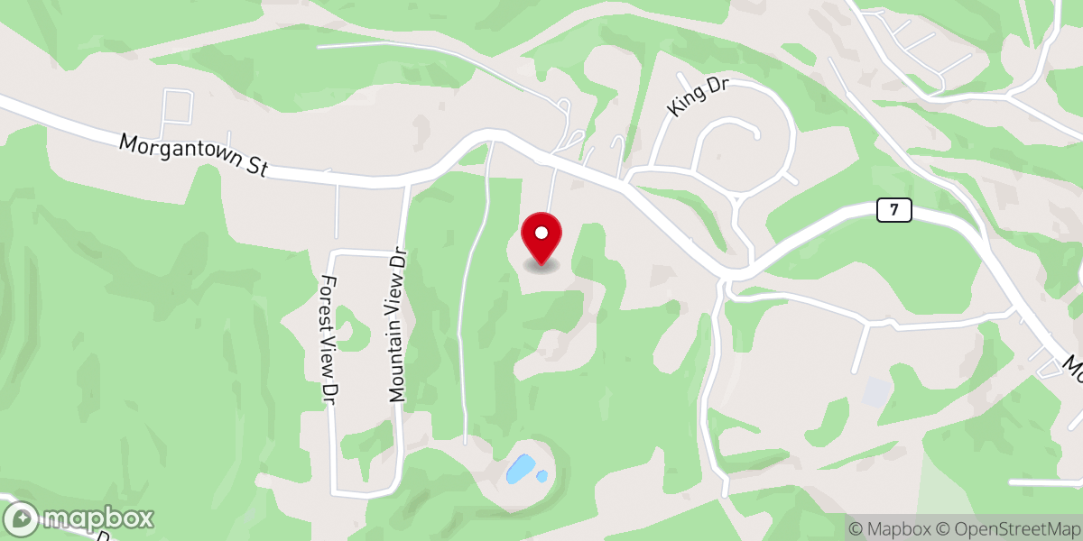 Map showing location of Kingwood Christian Fellowship