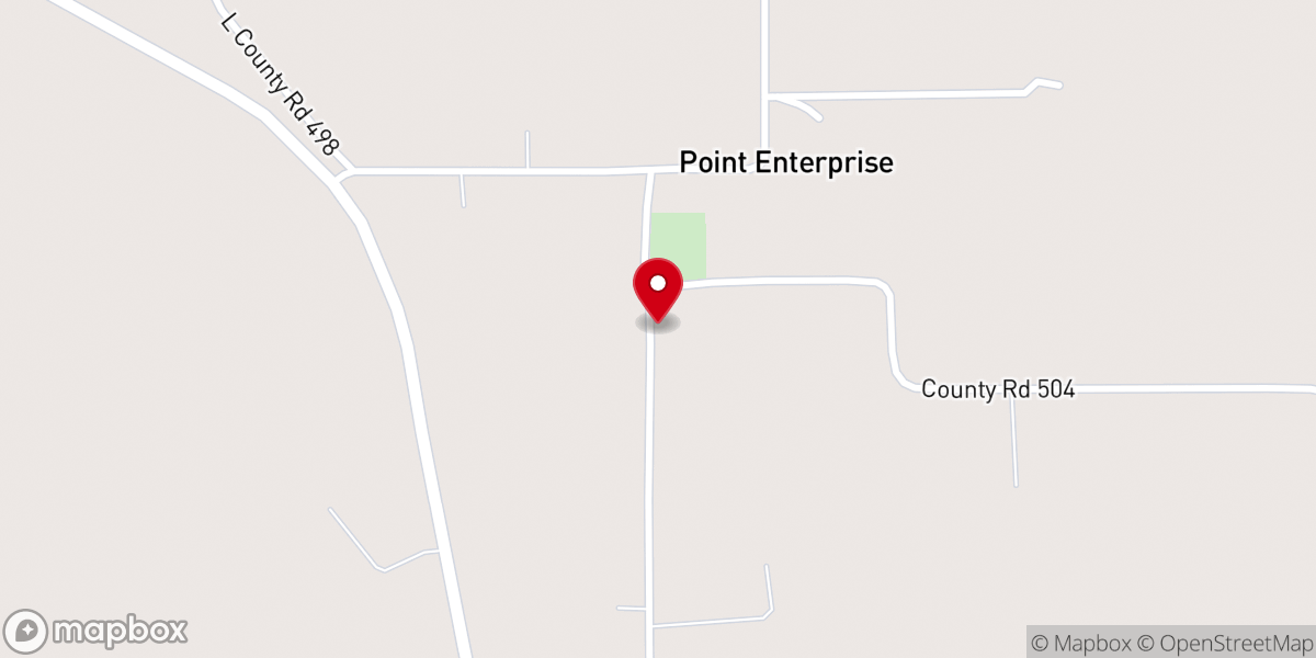 Map showing location of Primitive Church