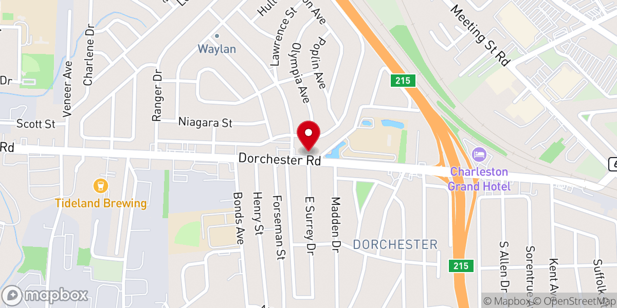 Map showing location of God's House of Worship