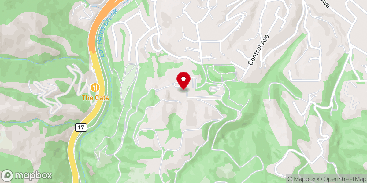 Map showing location of Sacred Heart Jesuit Center