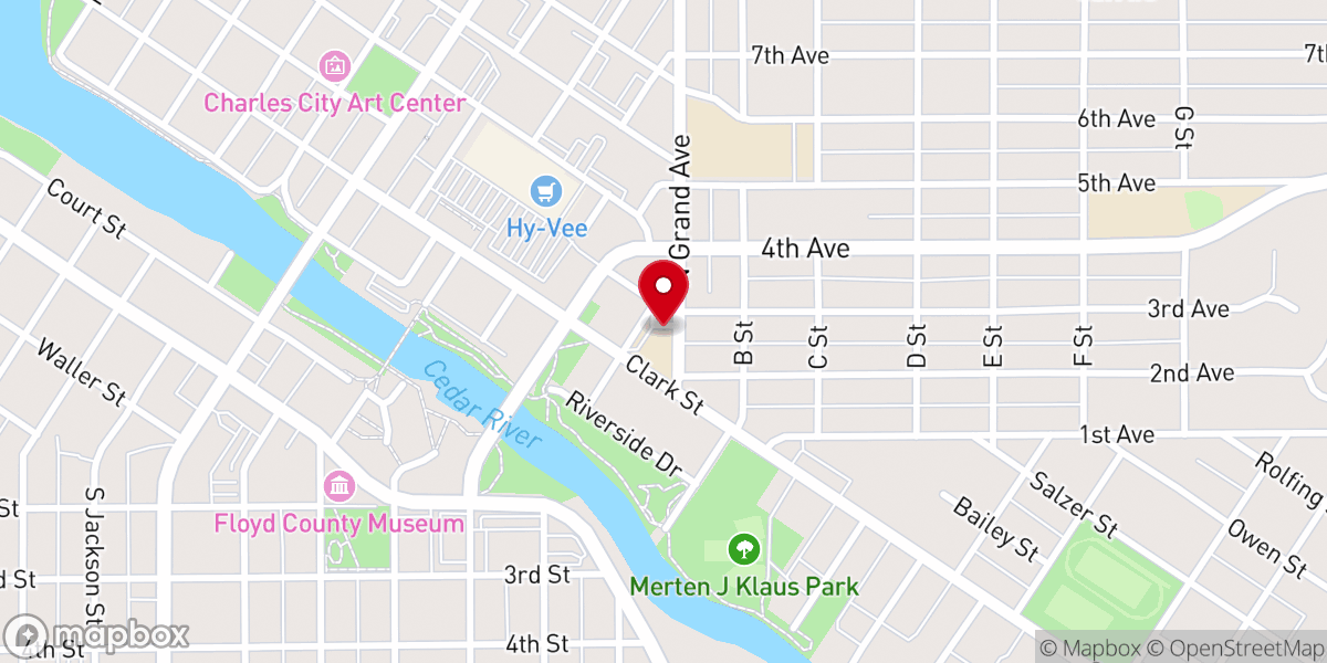 Map showing location of Immaculate Conception Grade